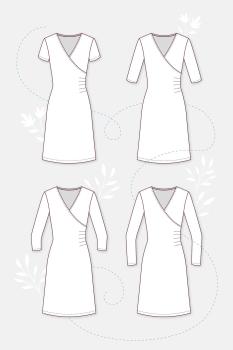 Schnittmuster Violet Jerseykleid by pattydoo